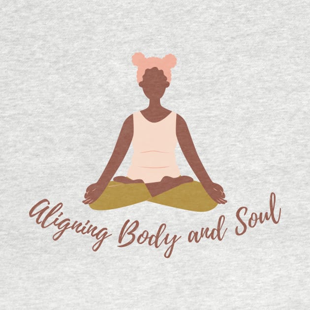 Aligning Body and Soul by BhaktiCloudsApparel